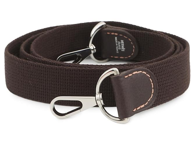Hermès Hermes Shoulder Strap for Garden TPM Brown 