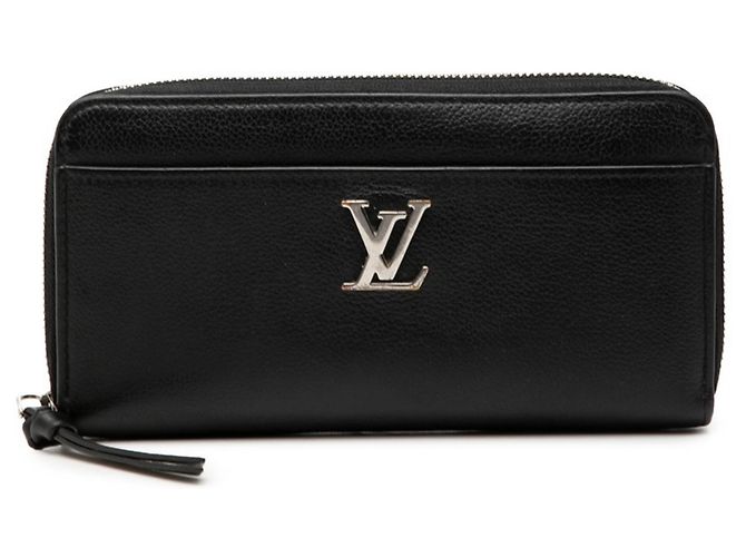 Louis Vuitton Zippy Lockme Round Zipper Long Wallet