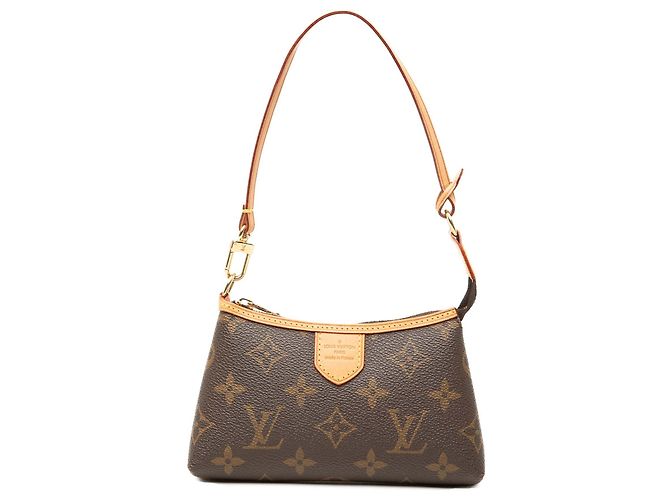 Louis Vuitton Pochette Mini Delightful Monogram Marrom