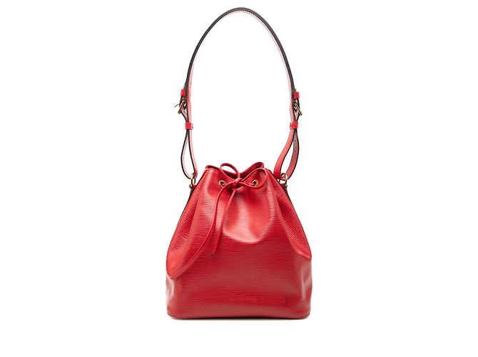 Louis Vuitton Petit Noe en cuir Epi rouge