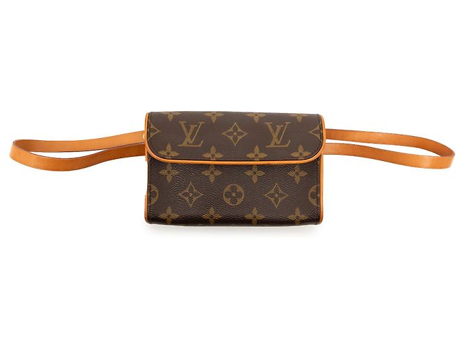 Louis Vuitton Pochette Florentine Monogram Marrom
