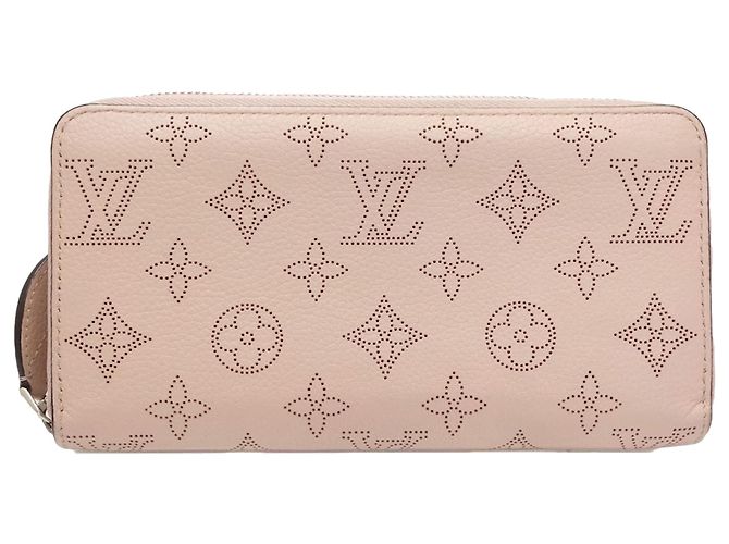 Carteira longa Zippy Monogram Mahina rosa Louis Vuitton