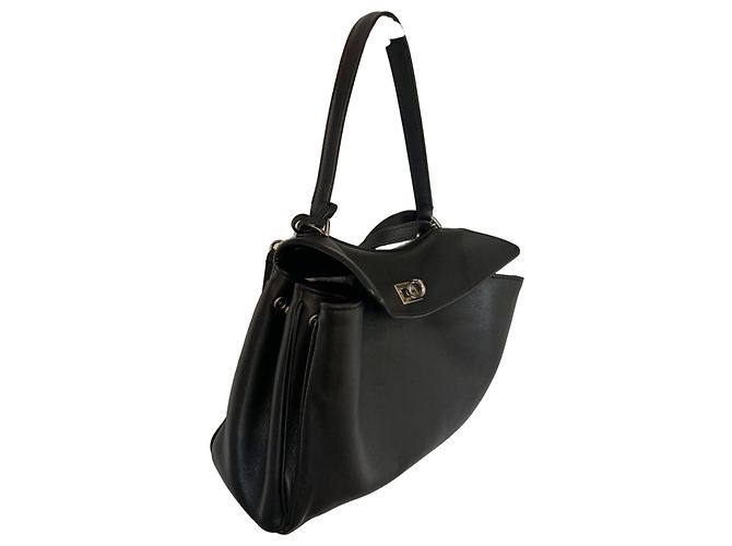 Balenciaga Rodeo Small Schwarze Lederhandtasche