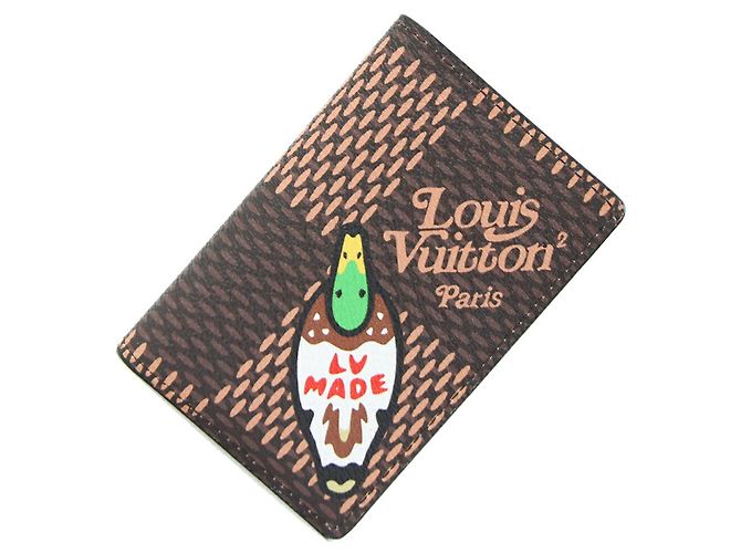 Organizer Louis Vuitton Damier Business Card Case Black
