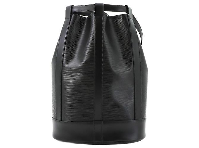 Borsa a Spalla Louis Vuitton Epi Randonnee PM Nero
