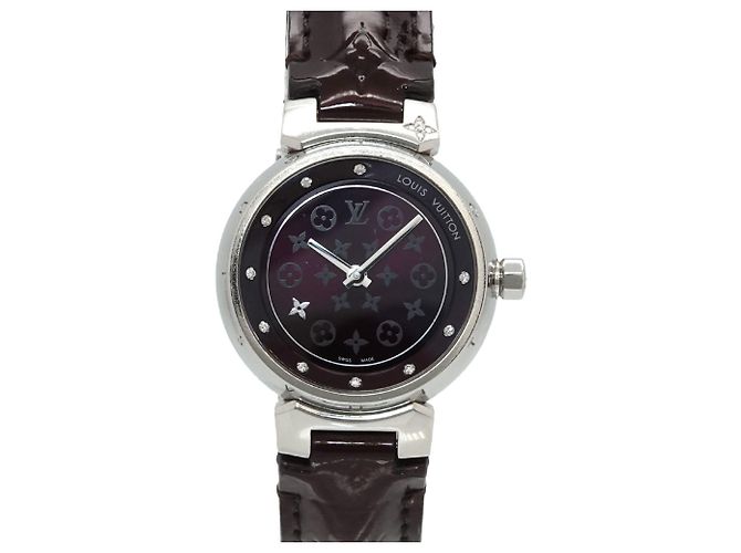Louis Vuitton Tambour Disc Diamant PM Damenuhr