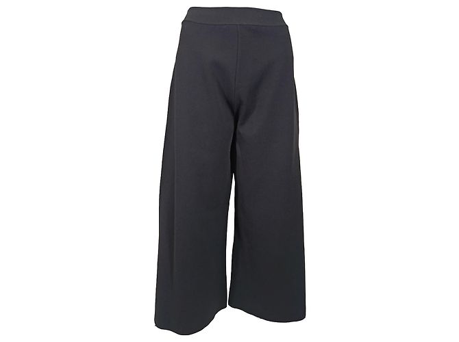 Stella Mc Cartney Stella McCartney Schlaghose aus schwarzer Viskose