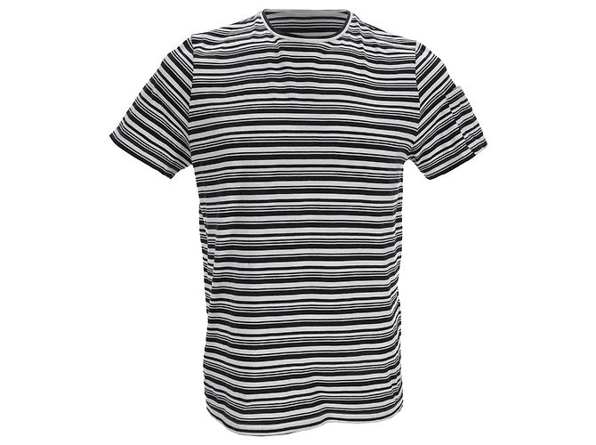 Apc A.P.C. Striped T-shirt in Multicolor Cotton Multiple colors