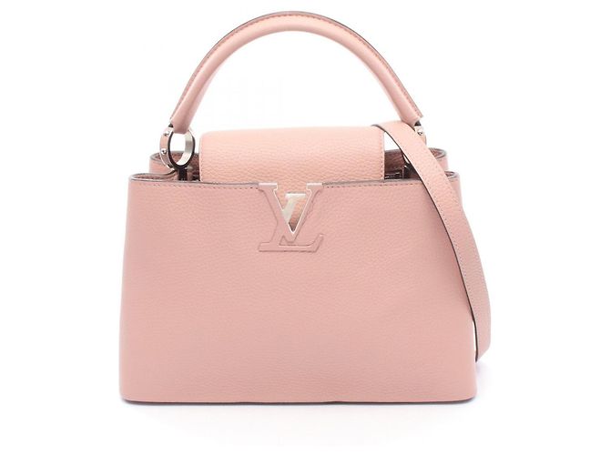 Sac à main 2-Way Louis Vuitton Capucines MM Rose