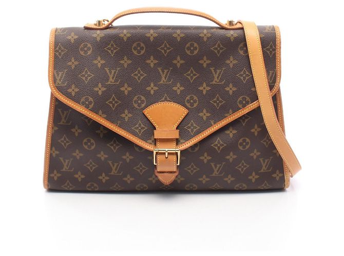 Borsa Louis Vuitton Beverly Monogram Marrone