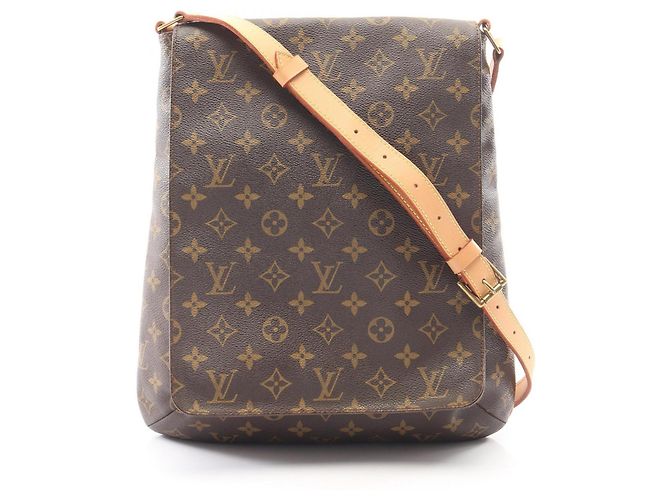 Bolsa de Ombro Louis Vuitton Musette Monogram Marrom