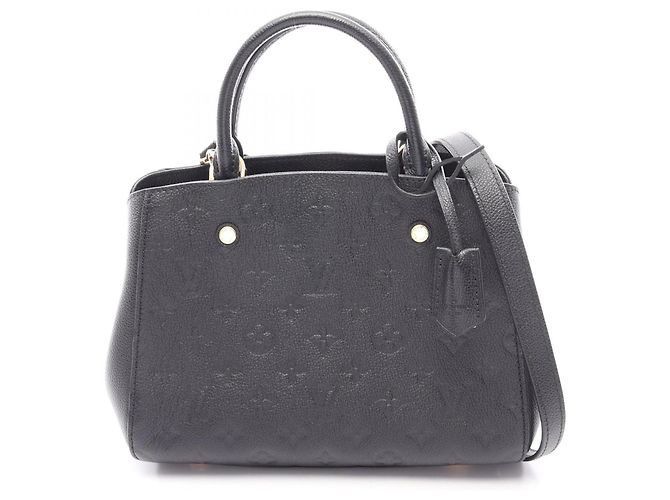 Bolsa 2-Way Louis Vuitton Montaigne BB Preto