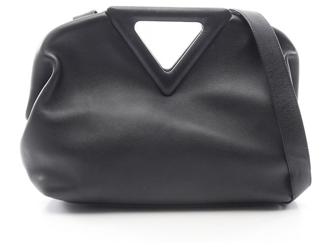 Borsa a tracolla 2-Way Point Medium Bottega Veneta Nero