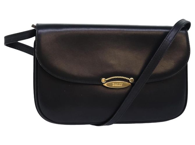 Bally Vintage Leather Preto