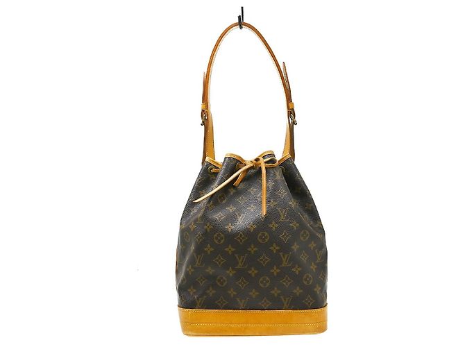 Bolsa Louis Vuitton Noe Monogram Canvas Large Marrom