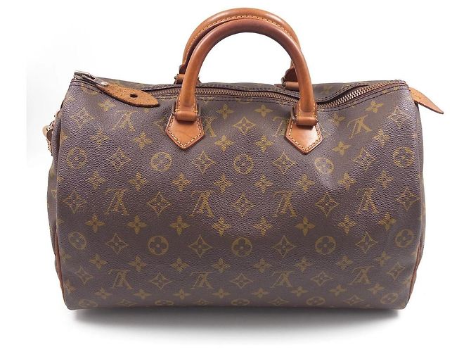 Louis Vuitton Speedy 35 Monogram Canvas Marron Monogramme