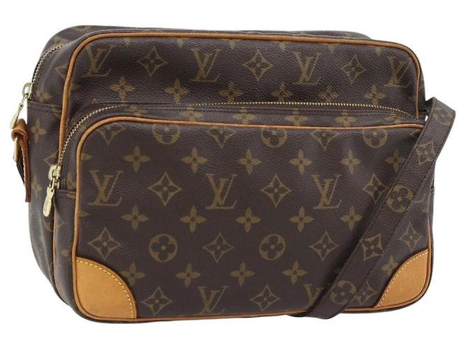 LOUIS VUITTON Bolsa de Ombro Monogram Nile M45244 LV Auth 180743A Monograma