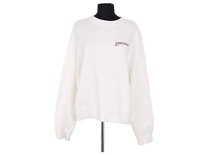 Longchamp Sweatshirt blanc