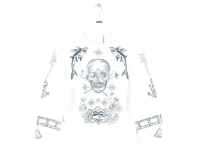 Jersey Alexander McQueen de algodón blanco M