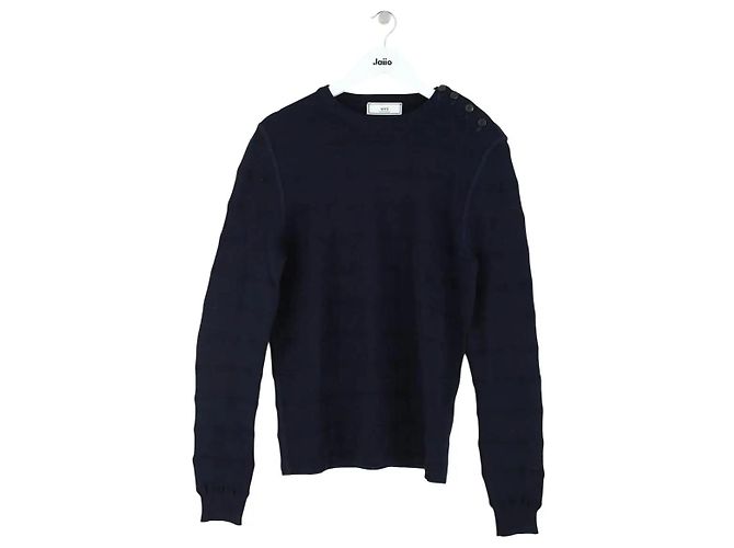 Ami Marineblauer Pullover 