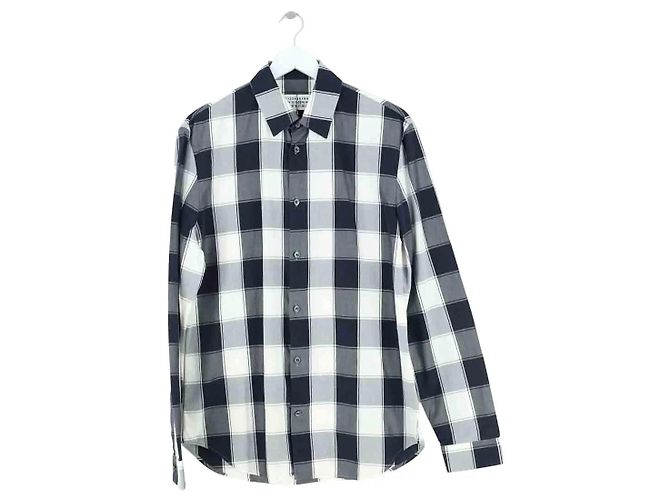 Maison Martin Margiela Camicia blu navy