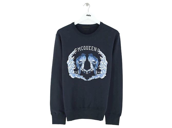 Alexander Mcqueen Marineblauer Pullover 