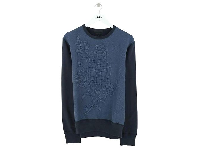 Alexander Mcqueen Marineblauer Pullover 