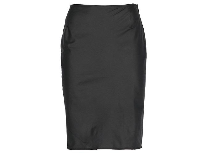 Schwarzer Rock Helmut Lang - 2000er
