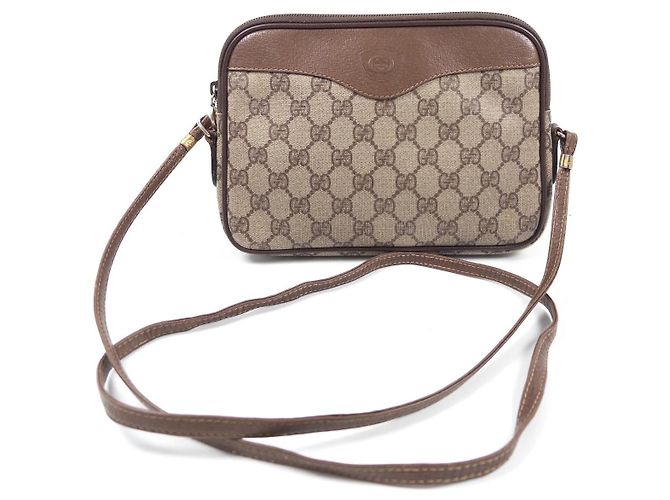 Gucci Borsa a Tracolla Monogramma GG Marrone