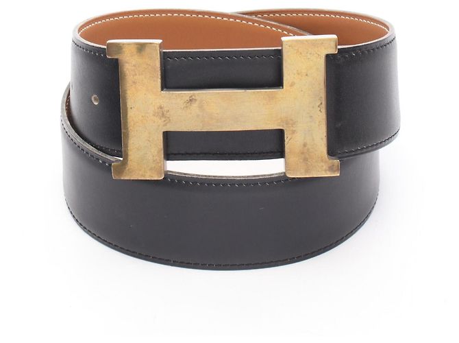 Hermès Hermes Constance H-Belt Black