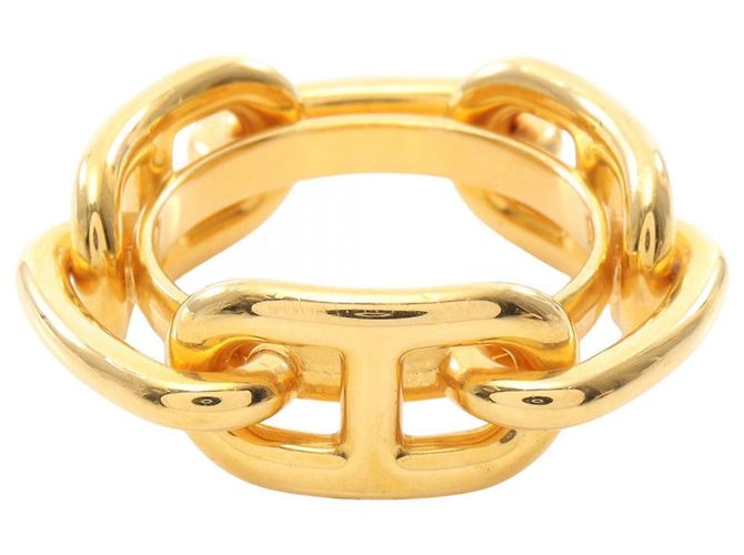 Ring Hermès Hermes Chaine d'Ancre Sciarpa Accessorio Anello D'oro