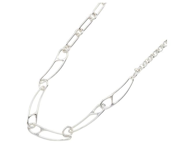 Hermès Collana Chaine d'Ancre Punk Hermes Argento 