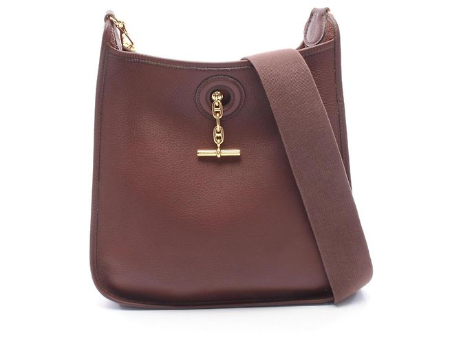 Hermès Borsa a tracolla Hermes Vespa PM Marrone