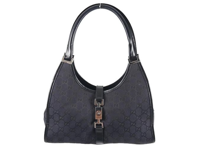 Gucci Jackie Bardot Borsa Nero