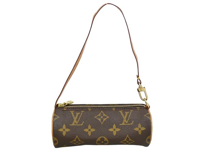 Louis Vuitton Papillon Pochette Monogram Canvas Mini Marrom