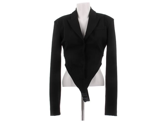 Autre Marque Body con spalline Nero
