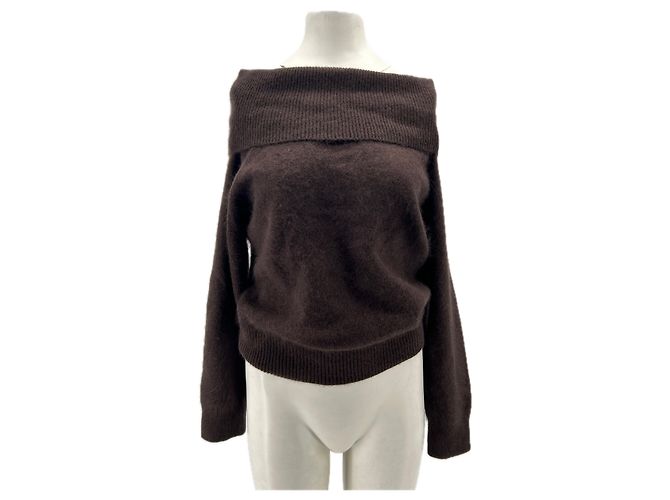 COS Wollpullover braun 