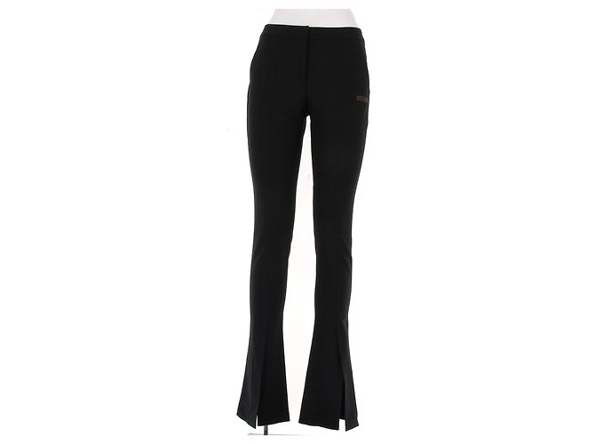 Pantaloni neri Off White Taglia 38 Nero
