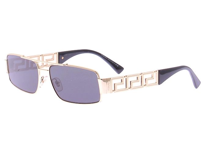 Versace Gafas de sol en metal dorado