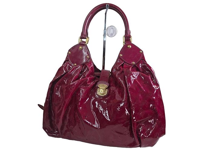 Louis Vuitton Monogram Vernis Reade Handtasche Bordeaux