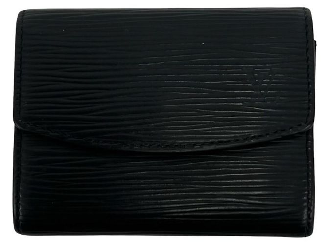Louis Vuitton Epi Leather Coin Purse Black