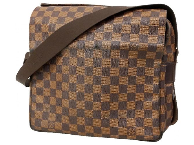 Borsa a tracolla Louis Vuitton Damier Naviglio Damier ebene