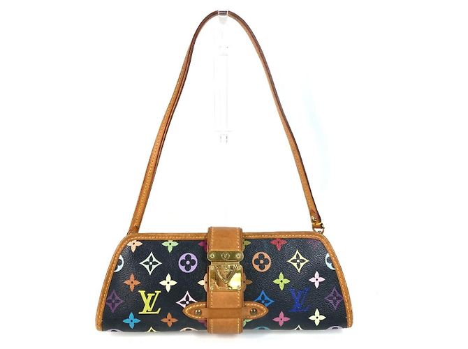 Sac 2-Way Louis Vuitton Monogram Multicolor Shirley Noir