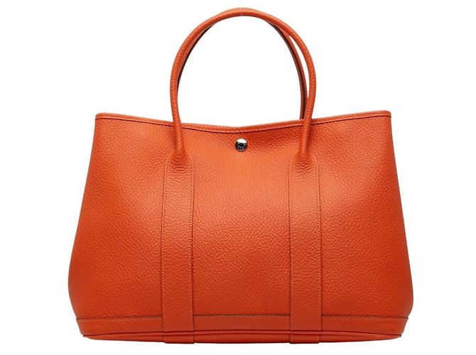 Hermès Sac cabas Hermes Garden Party PM Orange