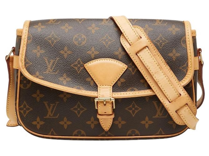 Bolsa de Ombro Louis Vuitton Monogram Sologne Marrom