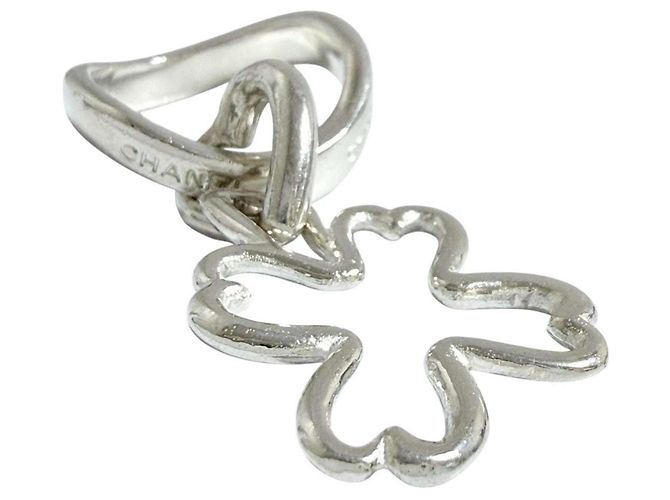 Anillo Clover Heart para mujer Chanel Plata