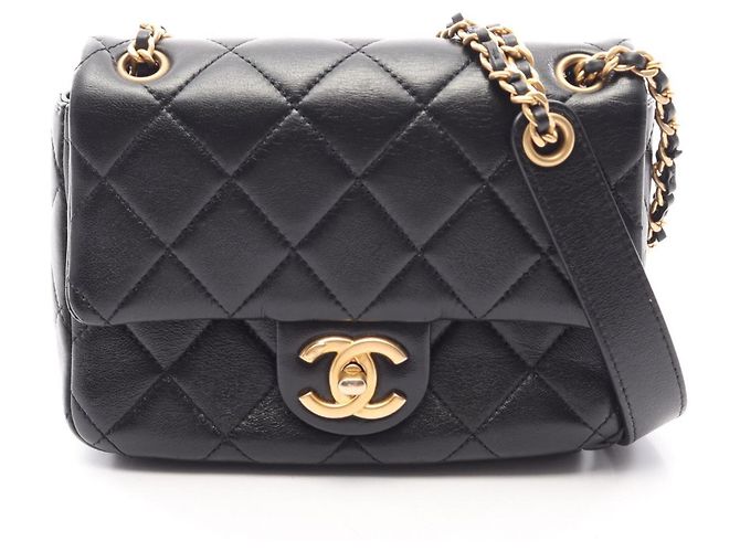 Bolsa Mini Matelassé Chanel Preto
