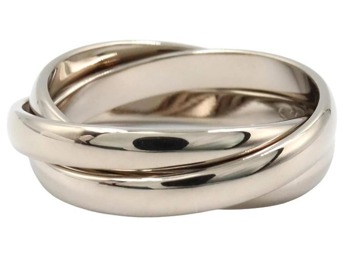 Anillo Trinity de Cartier en oro blanco de 18K Plata