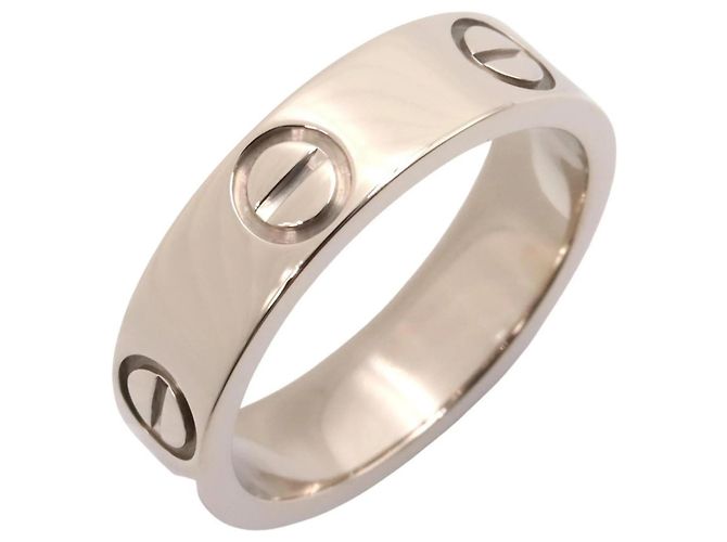 Anillo Love de Cartier en oro blanco de 18K