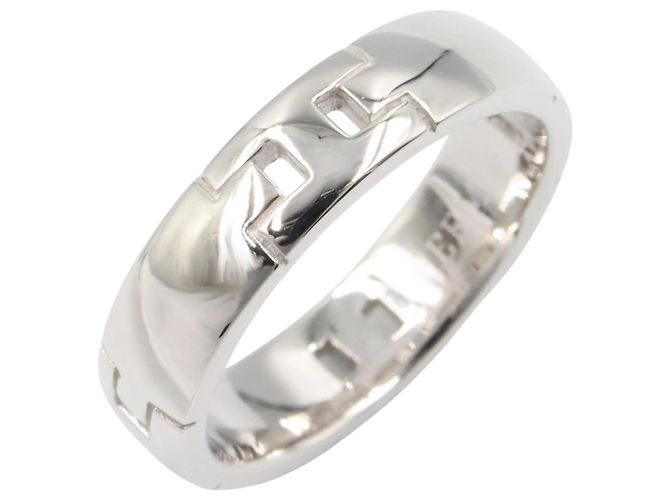 Ring Anillo Hercules Hermès en oro blanco de 18K Plata
